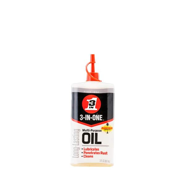 3 oz. Multi-Purpose Oil, Long-Lasting Lubricant