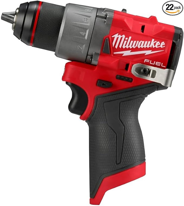 Milwaukee M12 FUEL 12V Lithium-Ion Brushless Cordless 1/2 in. Drill Driver (Tool-Only)