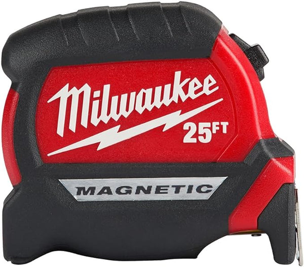 MILWAUKEE 25Ft Compact Magnetic Tape Mea